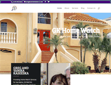 Tablet Screenshot of gkhomewatch.com
